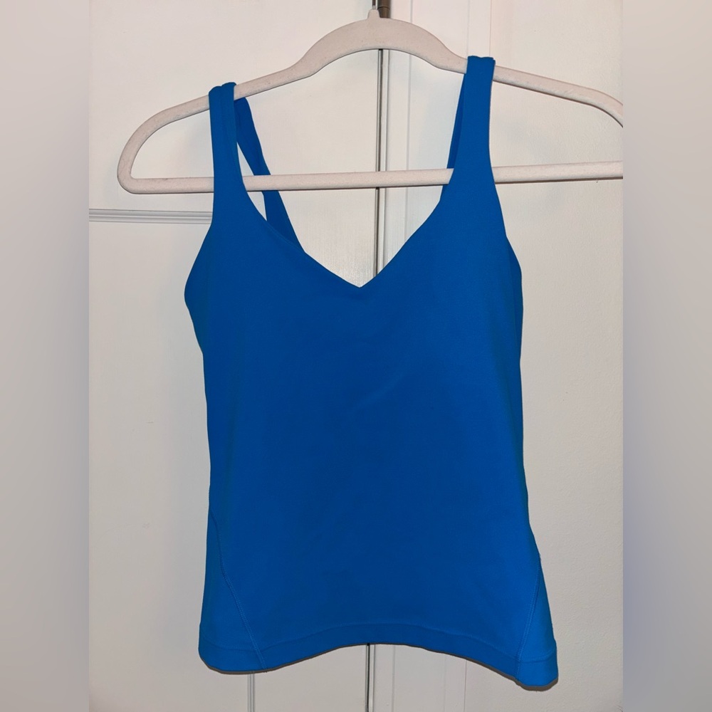 Lululemon Align Tank // Waist Length // Poolside Blue // Size 4